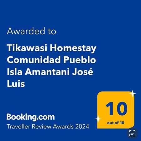 Tikawasi Homestay Comunidad Pueblo Isla Amantani Jose Luis Ocosuyo Kültér fotó