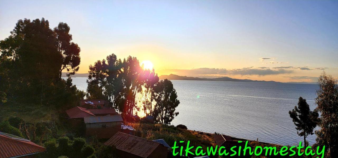 Tikawasi Homestay Comunidad Pueblo Isla Amantani Jose Luis Ocosuyo Kültér fotó