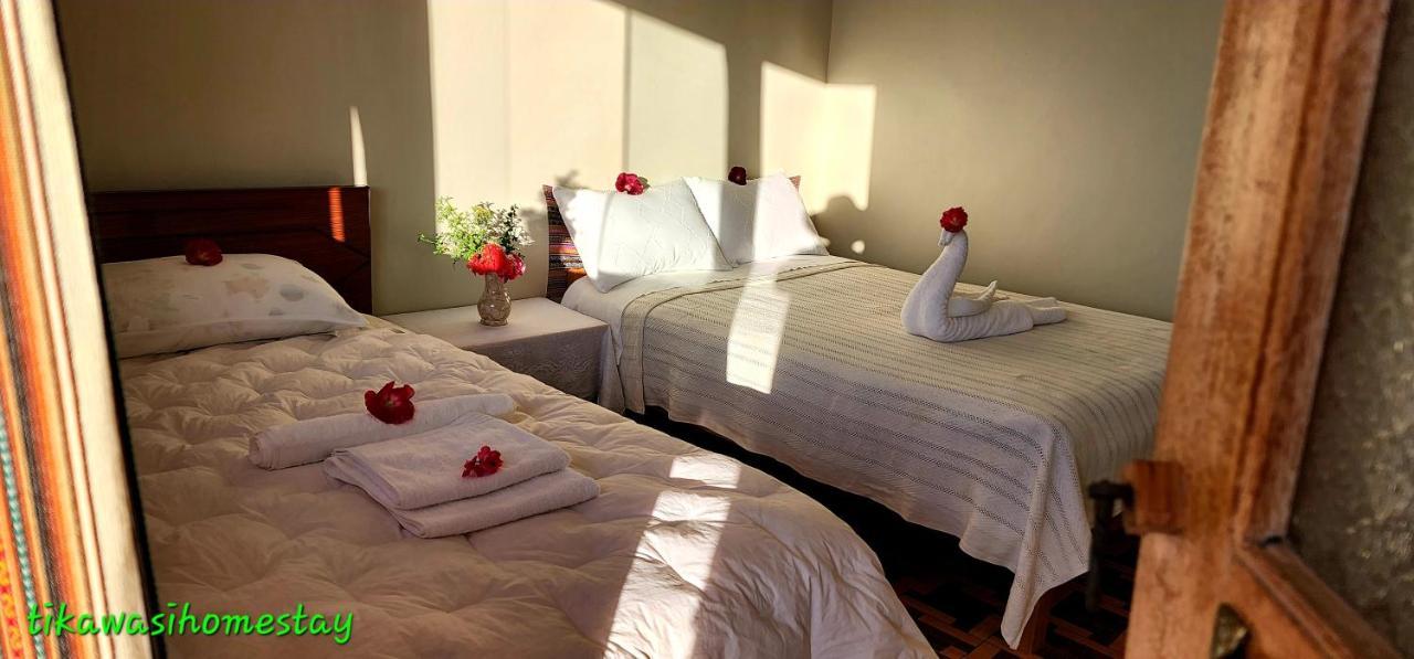 Tikawasi Homestay Comunidad Pueblo Isla Amantani Jose Luis Ocosuyo Kültér fotó