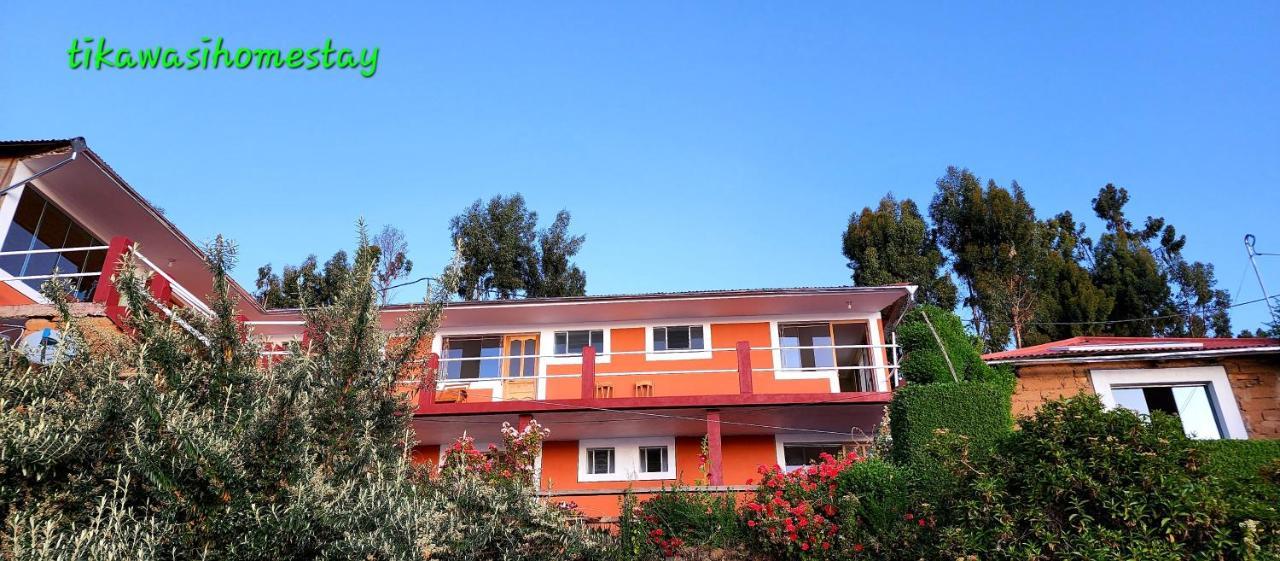Tikawasi Homestay Comunidad Pueblo Isla Amantani Jose Luis Ocosuyo Kültér fotó