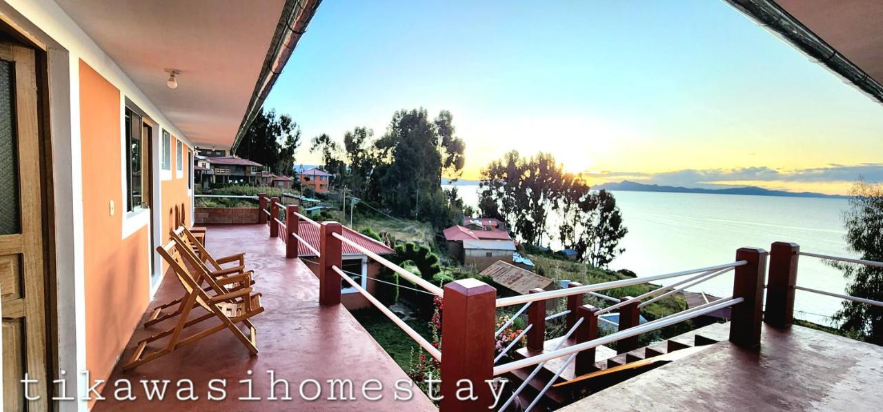 Tikawasi Homestay Comunidad Pueblo Isla Amantani Jose Luis Ocosuyo Kültér fotó