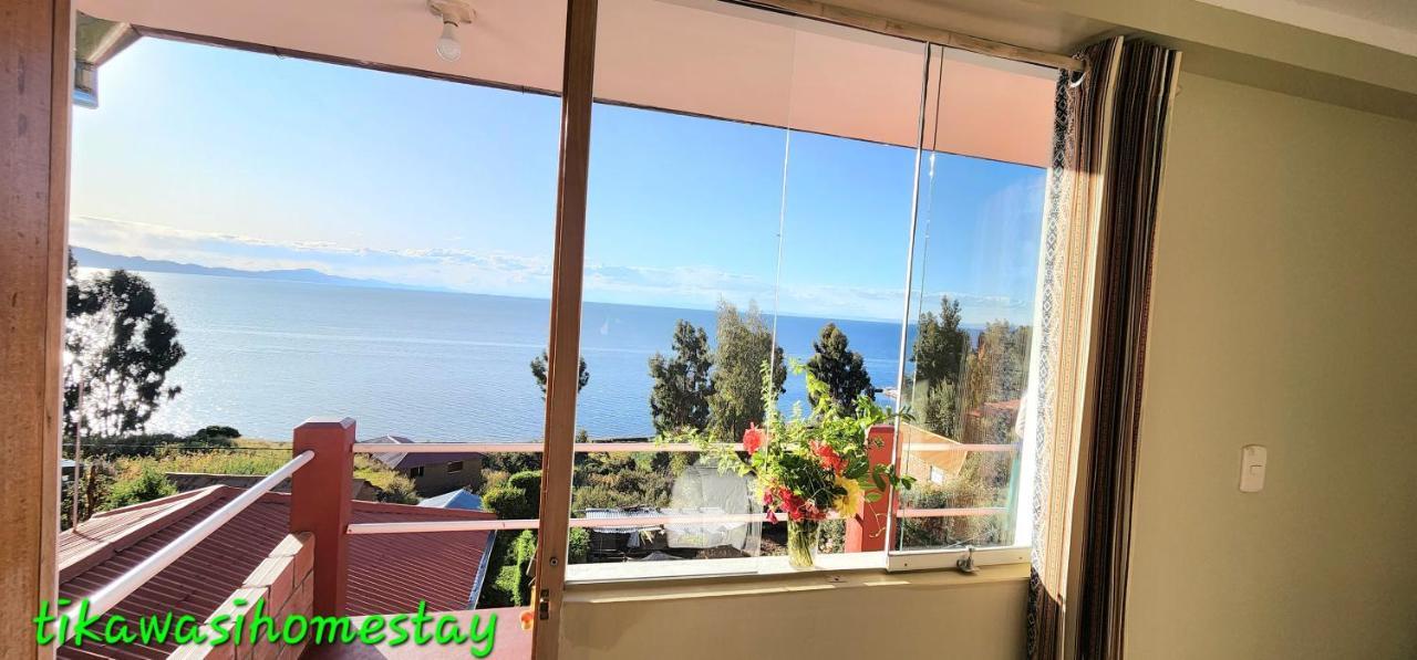 Tikawasi Homestay Comunidad Pueblo Isla Amantani Jose Luis Ocosuyo Kültér fotó