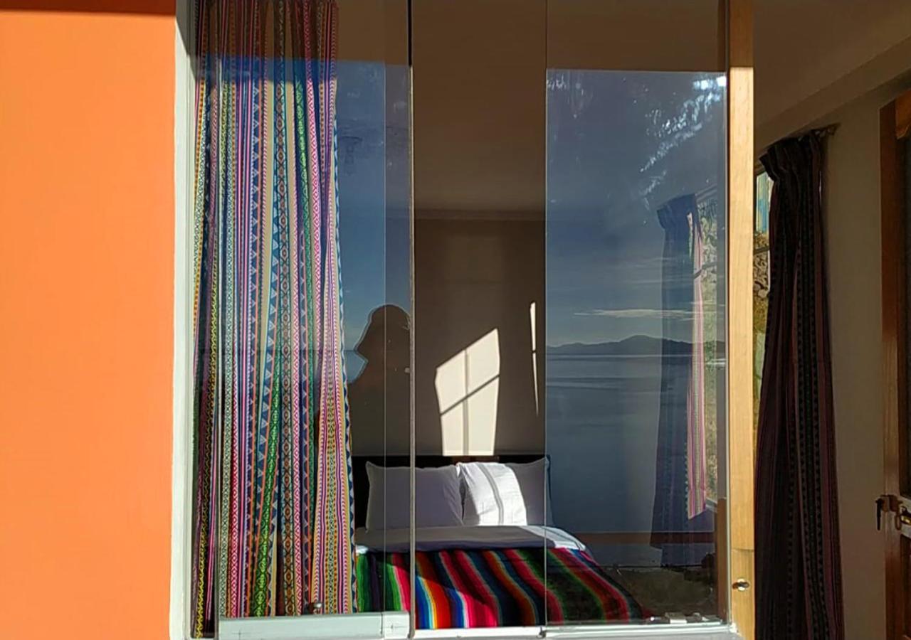 Tikawasi Homestay Comunidad Pueblo Isla Amantani Jose Luis Ocosuyo Kültér fotó